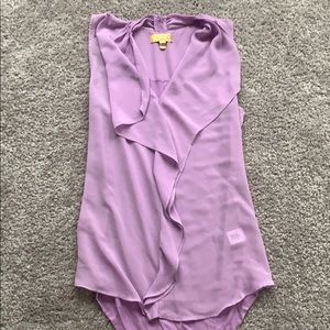 Light weight lavender blouse